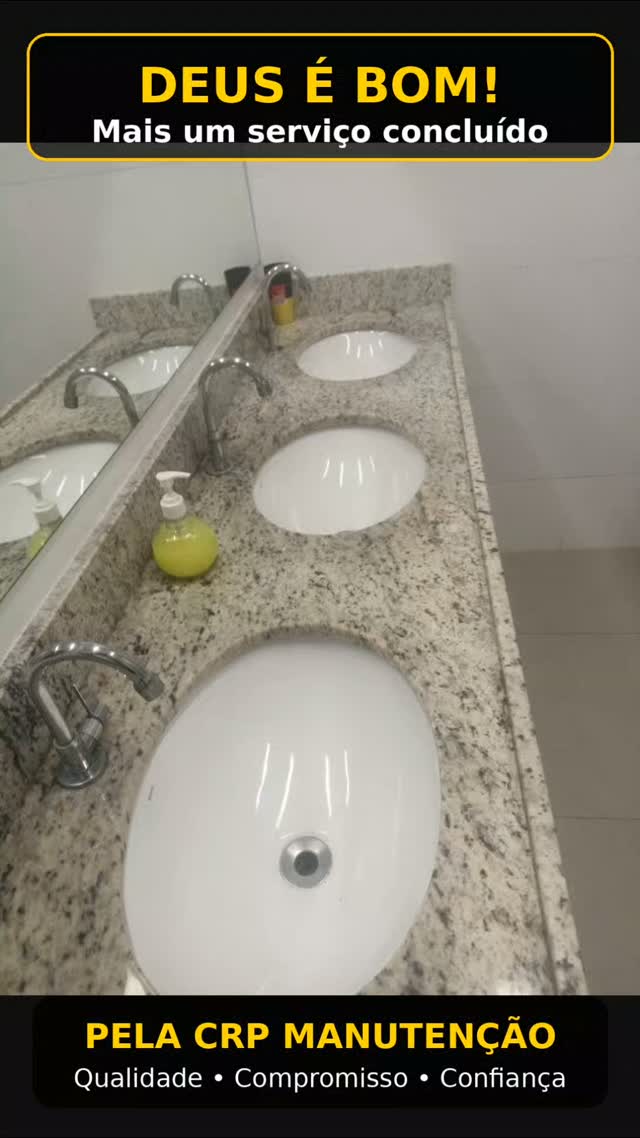 Conjunto de cubas após serviço realizado pela CRP Manutenção.